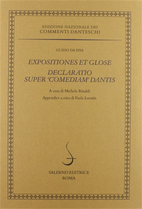 9788884027771-Expositiones et glose. Declaratio super «Comediam» Dantis.